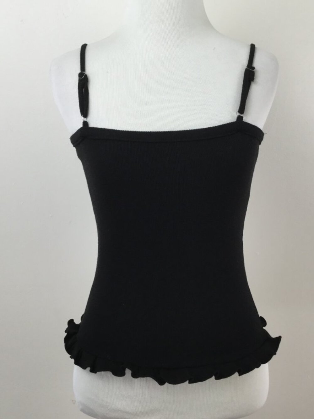 Primavely Corset-Back Black Ribbed Tank Top - Picture 8 of 8